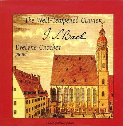Evelyne Crochet - Bach: Well Temprered Clavier (CD)