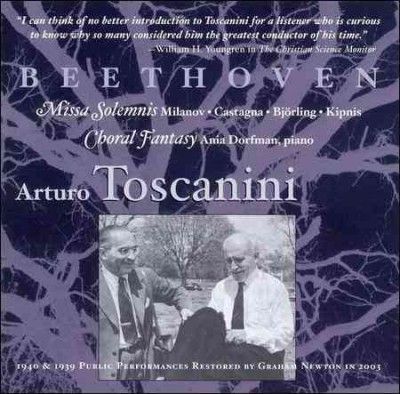 Arturo Toscanini - Toscanini Conducts Two Choral (CD)