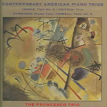 Francesco Trio - Contemporary American Piano Trio (CD)