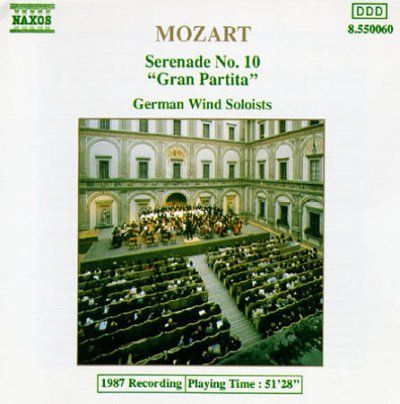Amadeus Wind Ensembl - Mozart: Serenade No.10 Grau Partita (CD)