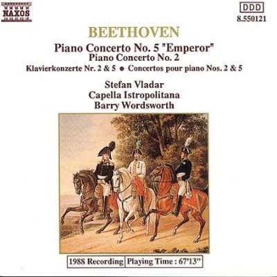 Stefan Vladar - Beethoven: Piano Concertos Nos. 2 &amp; 5 (CD)