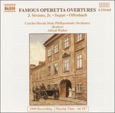 Various - Famous Operetta Overtures (CD)