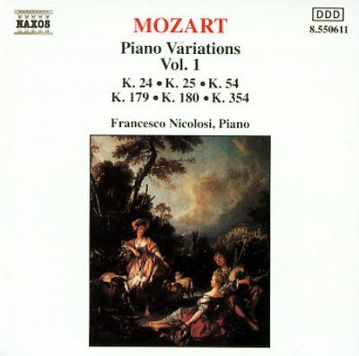 Various - Mozart: Piano Variations Vol 1 (CD)