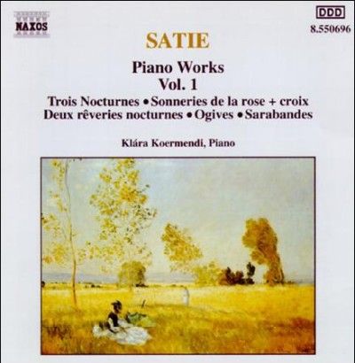 Klara Koermendi - Satie: Piano Worksvol. 1 (CD)