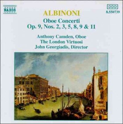 Anthony Camden - Albinoni: Oboe Concerti Volume1 (CD)