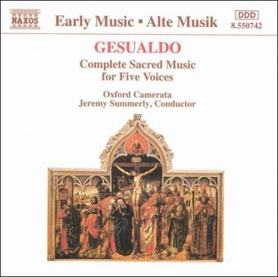 Oxford Camerata - Gesualdo: Complete Sacred Music For F (CD)