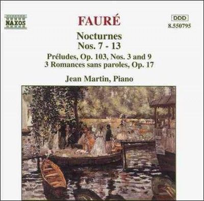 Various - Faure: Nocturnes Nos 7 - 13 (CD)
