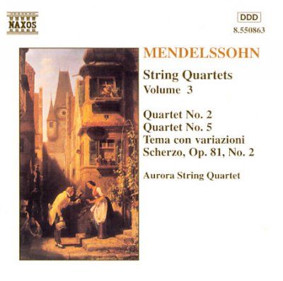 Various - Mendelssohn: String Quartets Vol 3 (CD)