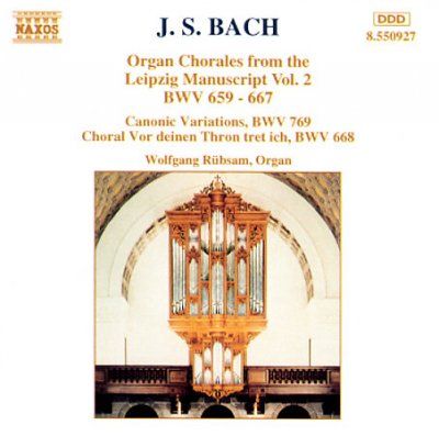 Various - Bach: Organ Chorales Vol 2 (CD)