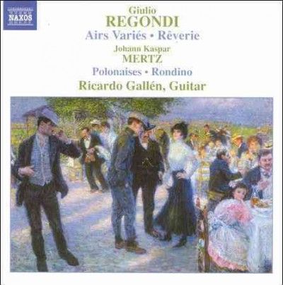 Ricardo Gallen - Regondi/mertz: Guitar Music (CD)
