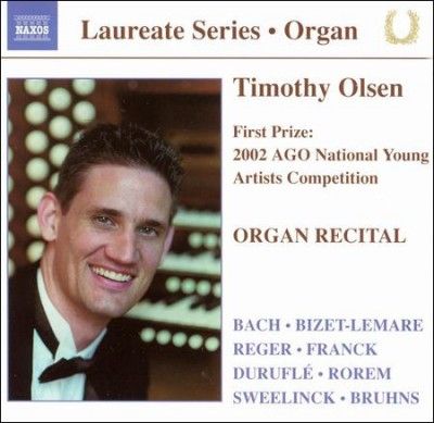 Timothy Olsen - Organ Recital (CD)