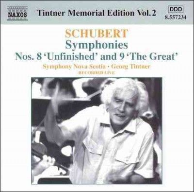 Georg Tintner - Schubert: Syms 8 &amp; 9 Tintner Mem Vol 2 (CD)