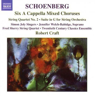 Fred Sherry Quartet - Schoenberg: Six A Cappella Mixe (CD)
