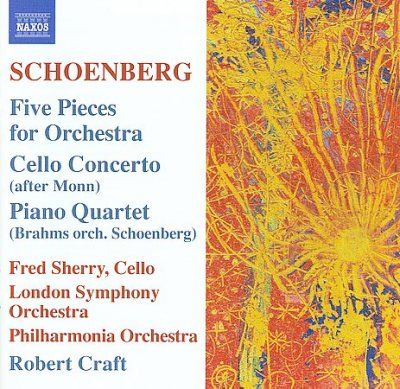 Five Pieces for Orchestra (Craft, Po, Lso) (CD / Album)