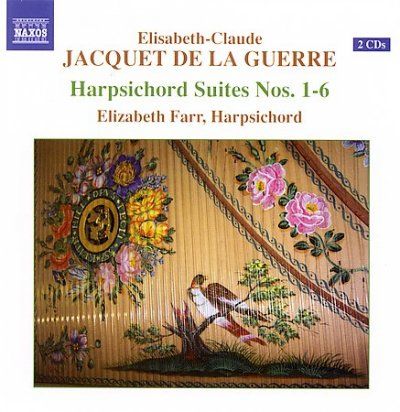 Elizabeth Farr - De La Guerre: Harpsichord Suites 1 - 6 (CD)