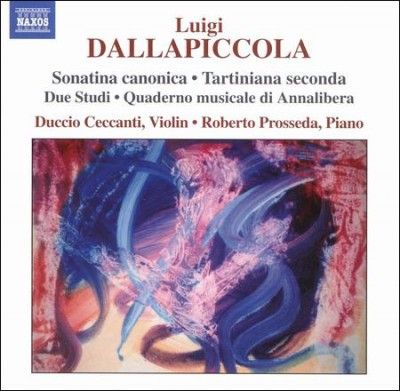 Duccio Ceccanti - Dallapiccola: Complete Works For Violi (CD)