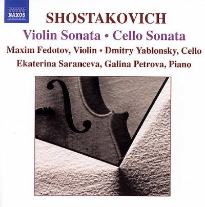 Violin Sonata &amp; Cello Sonata (CD)