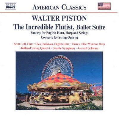 G S/schwarz Goff - Piston: The Incredible Flutist/fantasy (CD)