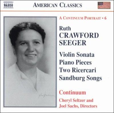 Cheryl Seltzer - Seeger: Continuum Portrait (CD)