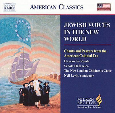 N H I/levin Rohde - Jewish Voices In The New World (CD)