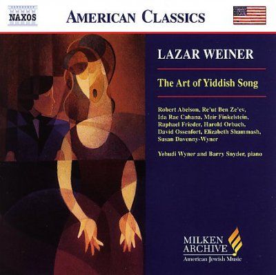 Yehudi Wyner - Weiner: Art Of Yiddish Song (CD)