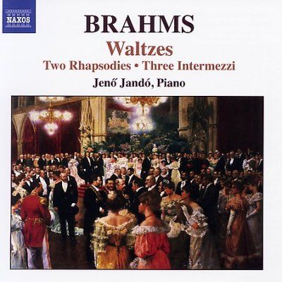 Jeno Jando - Brahms: Waltzes Op 39 Rhapsodies Op 79 (CD)