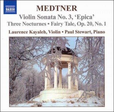 Violin Sonata No.3 / Three Nocturnes / Fairy Tale (CD)