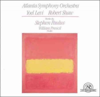 Preucil/atl Sym Orch - Works By Stephen Paulus (CD)