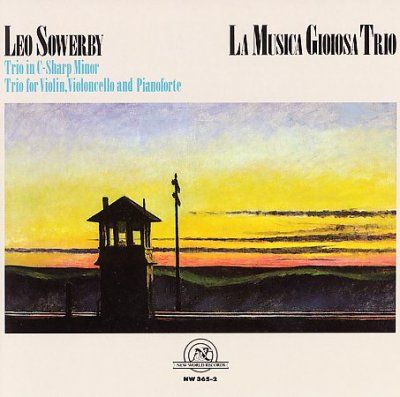 Leo Sowerby - La Musica Gioiosa Trio (CD)