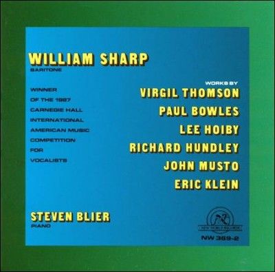 William Sharp - Thompson: Songs (CD)