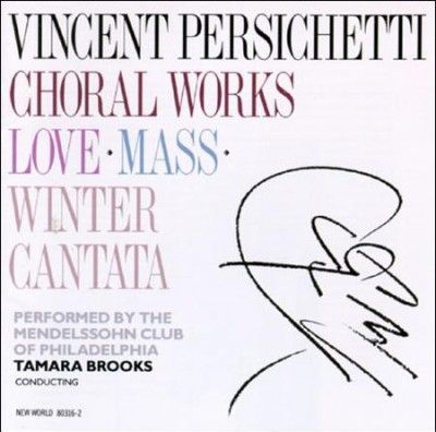 Mendelssohn Club Of - Persichetti: Winter Cantata (CD)