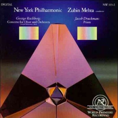 New York Philharmoni - Rochberg/druckman: Concertos For Oboe (CD)