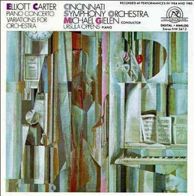 Cincinnati Symphony - Carter: Piano Concerto, Variations For (CD)
