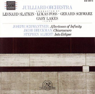Juilliard Orchestra - Schwantner: Aftertones Of Infinity (CD)