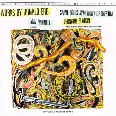 St. Louis Symphony O - Works By Donald Erb (CD)