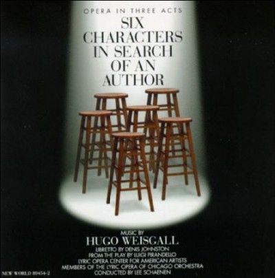 Lyric Opera Center F - Six Characters In Search Of An Author (CD)