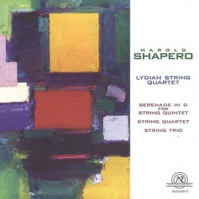 Lydian String Qt. - Shapero: Serenade In D For String Qt. (CD)