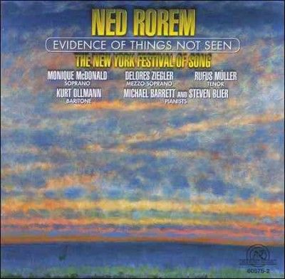 Ned Rorem - Evidence Of Things Not Seen (CD)