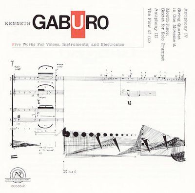 Kenneth Gaburo - Five Works For Voices Instruments &amp; E (CD)