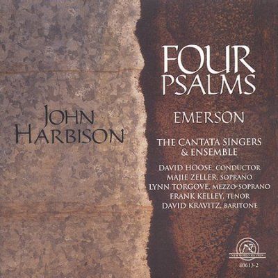 Cantata Singers &amp; En - Harbison: Four Psalms (CD)