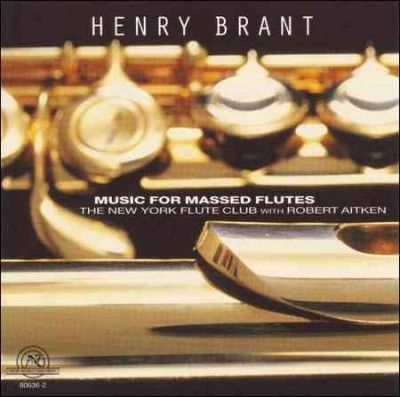 Henry Brant - Music For Massed Flutes (CD)