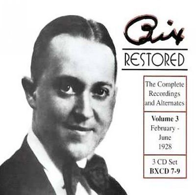Bix Beiderbecke - Bix Restored Vol. 3 (CD)