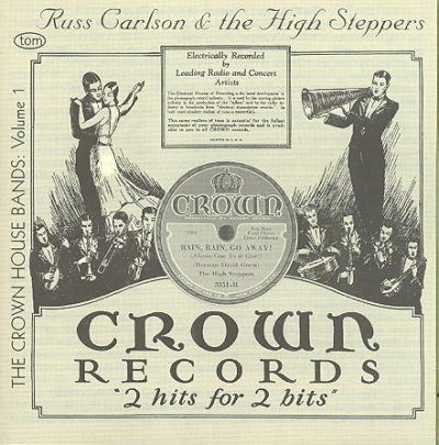 Russ Carlson - Crown House Bands Vol 1 (CD)