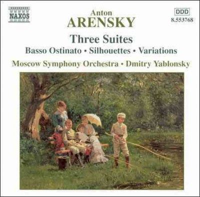 D/moscow Yablonsky - Arensky: Three Suites (CD)