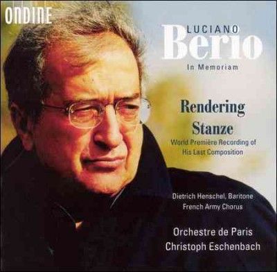 Christop Eschenbach - Berio: Rendering (CD)