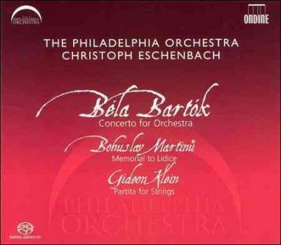 Christoph Escnebach - Bartok / Martinu/klein (CD)