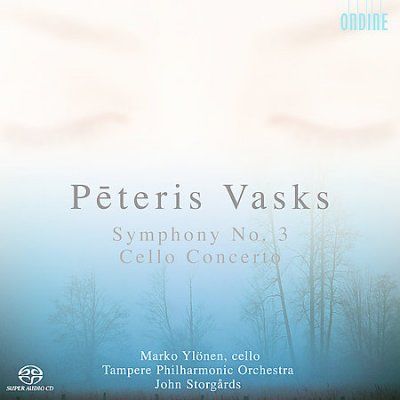Marko Yionen - Vasks: Symphony No 3 Cello Concerto (CD)