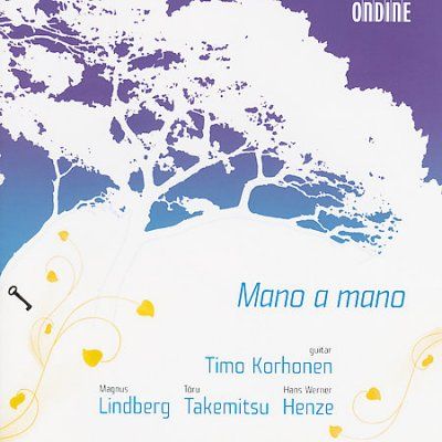 Timo Korhonen - Lindberg: Mano A Mano (CD)