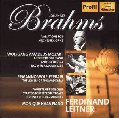 Ferdiand Leitner - Brahms: Variations For Orchestra Op 56 (CD)