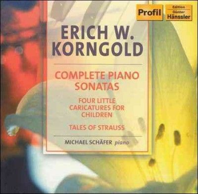Michael Schafer - Korngold: Complete Piano Sonatas (CD)